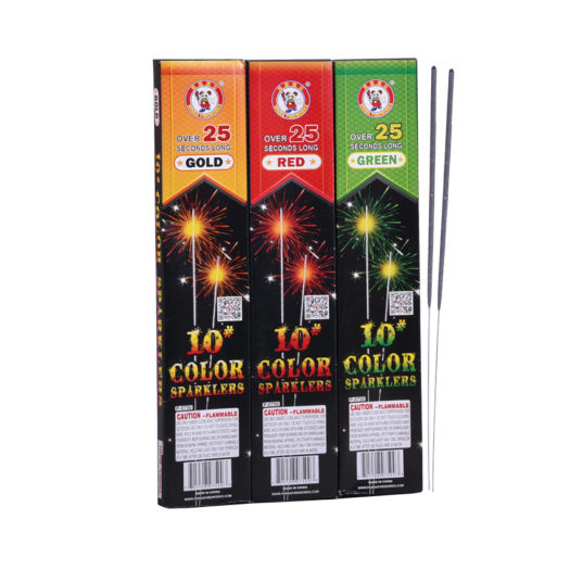 10 Color Sparklers Firework Rocketfireworks