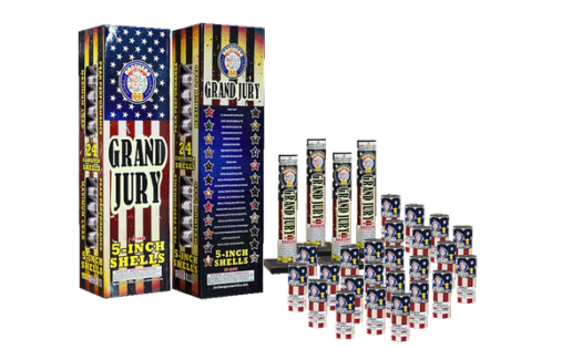 Grand Jury 5-inch Artillery Shells Rocketfireworks