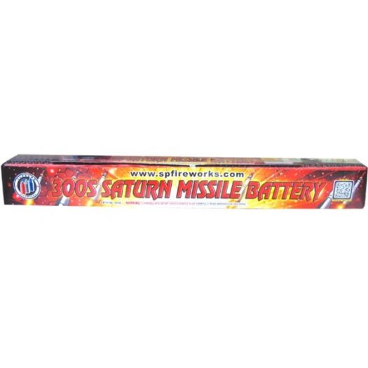 300 Shot Saturn Missile Fireworks Rocketfireworks