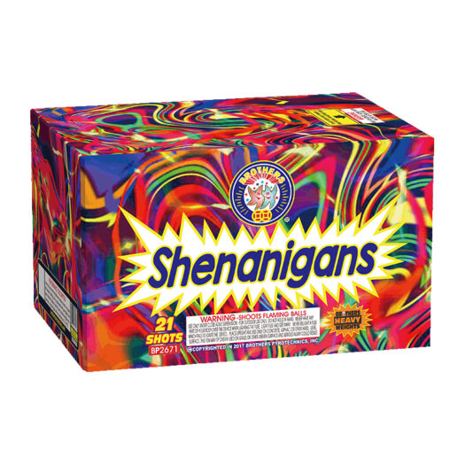 BP2671 Shenanigans 350g Cake Fireworks Rocketfireworks