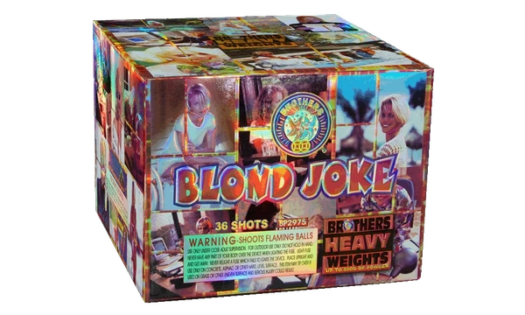 Blond Joke 500g Cake Firework Rocketfireworks