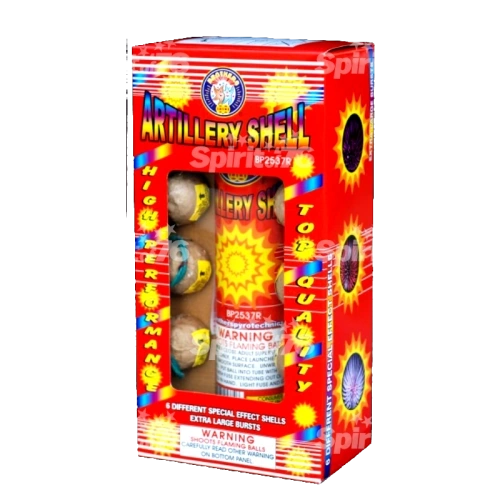 Brothers Artillery Shell Red Box Fireworks Rocketfireworks