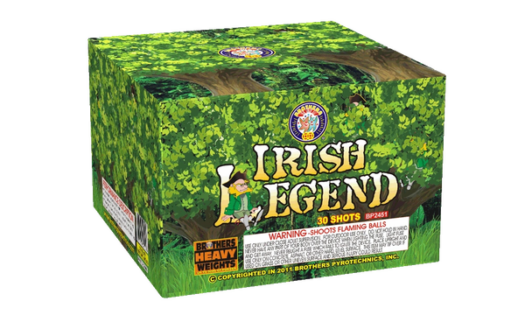 Irish Legend 350g Cake Firework Rocketfireworks