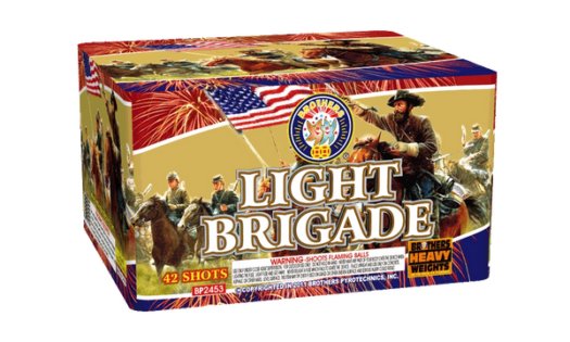 Light Brigade 500g Cake Firework Rocketfireworks