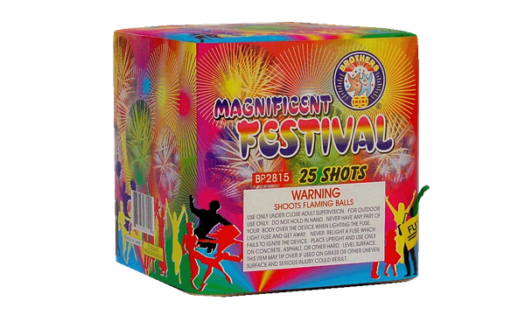 Magnificent Festival 200g Cake Firework Rocketfireworks