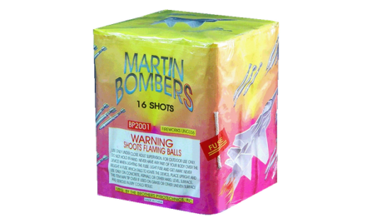 Martin Bombers 200g Cake Firework Rocketfireworks