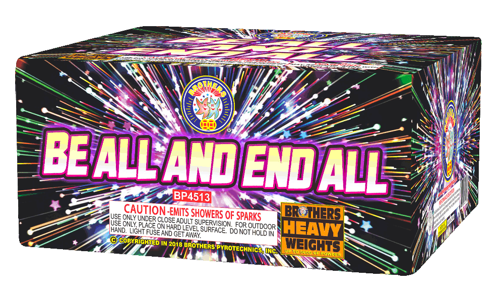 BE ALL AND END ALL Rocketfireworks