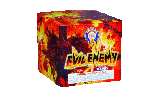 Evil Enemy 200g Firework Case Price Rocketfireworks