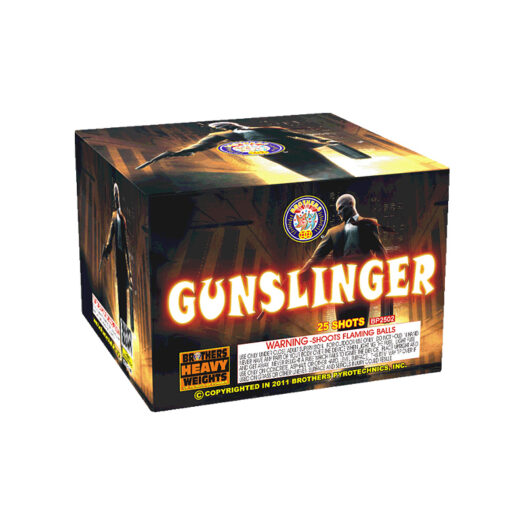 Gunslinger BP2502 500g Cake Fireworks Rocketfireworks