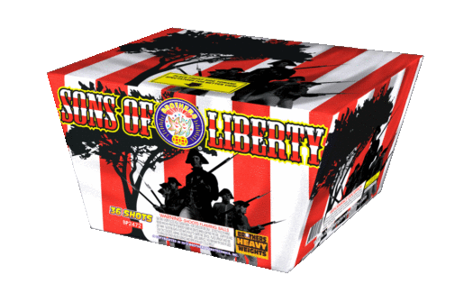 Sons Of Liberty 500g Cake Firework Rocketfireworks