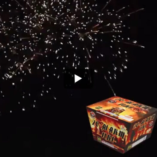 20 Alarm Fire 500g Cake Firework Rocketfireworks