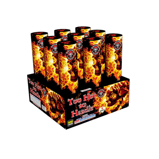 Hot As Hell 500g Cake Firework Rocketfirework