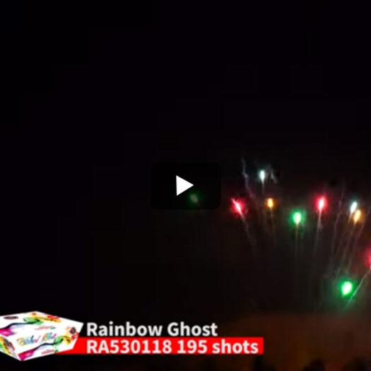 Rainbow Ghost 500g Cake Firework Rocketfireworks