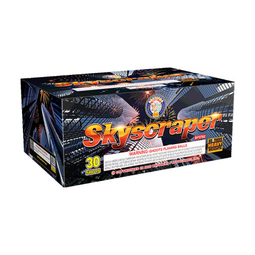 Skyscraper 500g Cake Firework Rocketfireworks