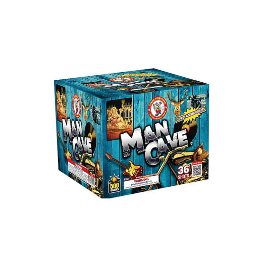 Man Cave 500g Cake Fireworks Rocketfireworks