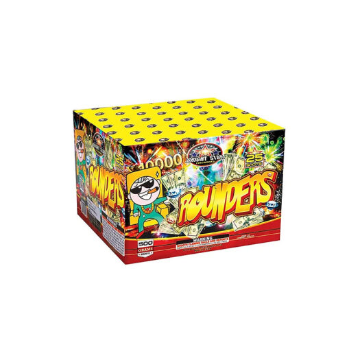 Rounders 500 Gram Cake Firework Rocketfireworks