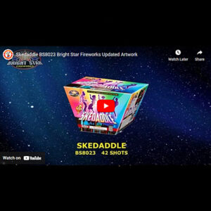 Skedaddle 350gram Cake Fireworks - Rocket Fireworks