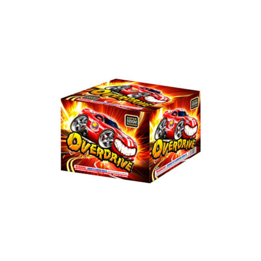 Overdrive 350g Cake Firework Rocketfireworks