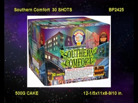 Southern Comfort 500g Cake Firework Rocketfireworks