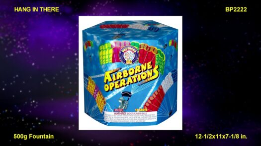 Airborne Operations 500g Cake Fireworks Rocketfireworks