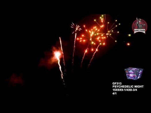 Psychedelic Night 500g Firework Rocketfireworks