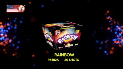 Rainbow 500 gram fireworks Rocketfireworks