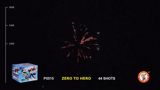 Zero to Hero 500 gram fireworks Rocketfireworks