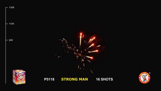 Strong Man 200g Cake Fireworks Rocketfireworks