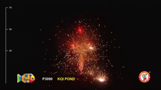 Koi Pond Fountain Fireworks Rocketfireworks