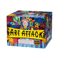 BP2669 Art Attack 500 gram cake 30 shots Rocketfireworks