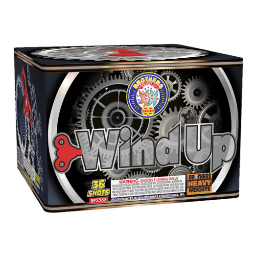 BP2588 Wind Up 500g Cake Fireworks Rocketfireworks