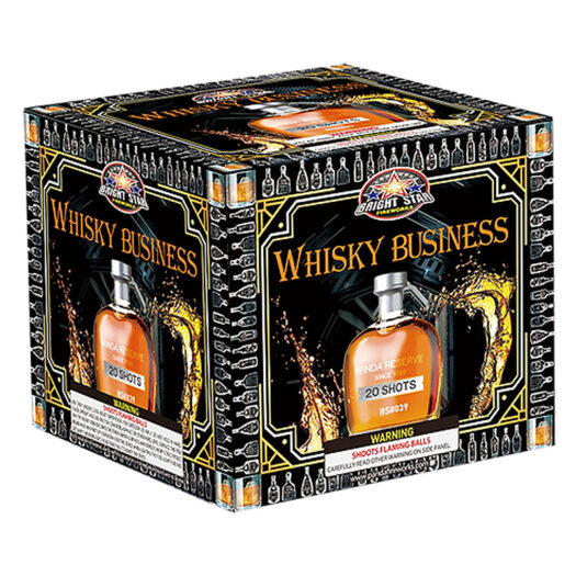 BS8039 Whiskey Business 300g Cake Fireworks Rocketfireworks