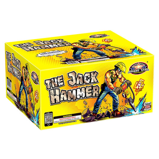 BS8046 The Jack Hammer 500g Cake Fireworks Rocketfireworks