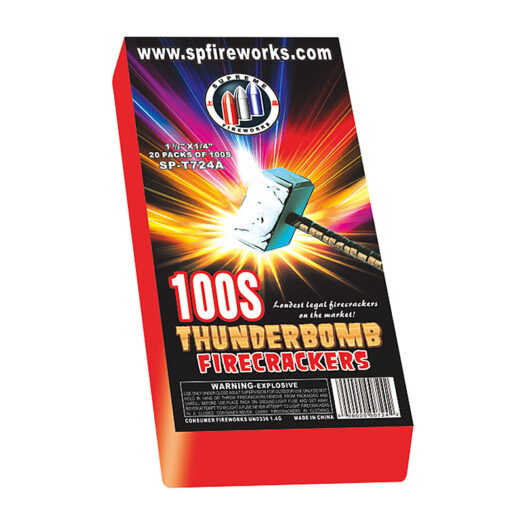 SP-T724A 100s Thunderbomb Firecrackers Rocketfireworks