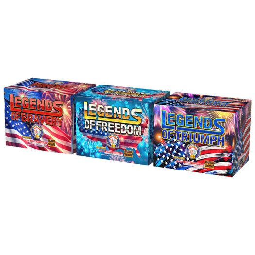 BP-A086 Legends 500g Cake Fireworks Rocketfireworks