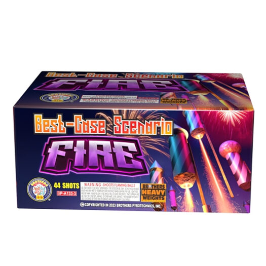 BP-A133-3 Best Case Scenario Fire 500g Cake Fireworks Rocketfireworks