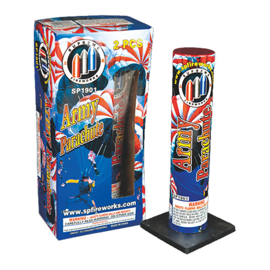 Army Parachute SP1901 Fireworks - Rocket Fireworks