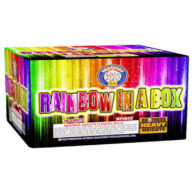 BP2643 Rainbow in a Box 19 shots by Brothers Pyrotechnics Fireworks Rocketfireworks