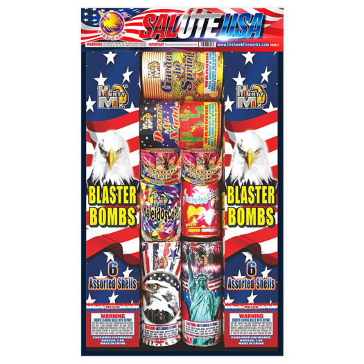 Salute USA Assortments Fireworks - Rocket Fireworks