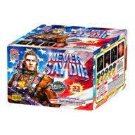 NEVER SAY DIE 33 SHOTS M513 by Miracle Fireworks Rocketfireworks
