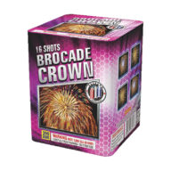 SP296 Brocade Crown 16 Shots Fireworks Rocketfireworks