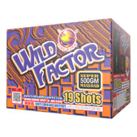 FB2557 19 Shot Wild Factor Firehawk Fireworks Rocketfireworks