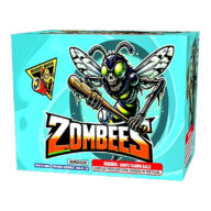 MM2228 Zombees Moneky Mania 2026 New 36 Shots cake by Raccoon Fireworks Rocketfireworks